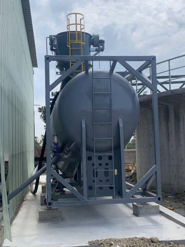 氧化鈣粉氣力秀色直播IOS項目現場